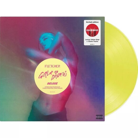 FLETCHER - Girl Of My Dreams Lemon Yellow Vinyl - Picture 1 of 2